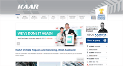 Desktop Screenshot of kaar.co.nz