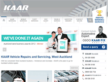 Tablet Screenshot of kaar.co.nz